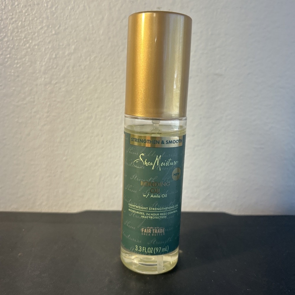 SheaMoisture Bonding Oil with Amla Oil – Lightweight Strengthening Oil 3.3 fl oz